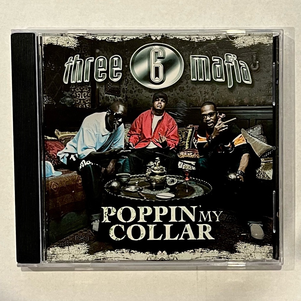 Three 6 Mafia 'Poppin' My Collar' CD PROMO